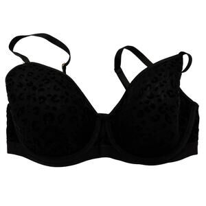 Soma Lightest Lift Flocked Animal Perfect Coverage Bra Size 34DD